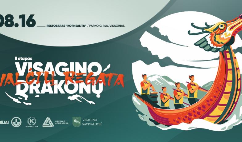 Visagino Drakonų valčių Regata (II etapas)