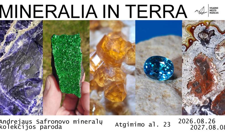 Exhibition “Reading the Stones of Visaginas or Mineralia in terra”