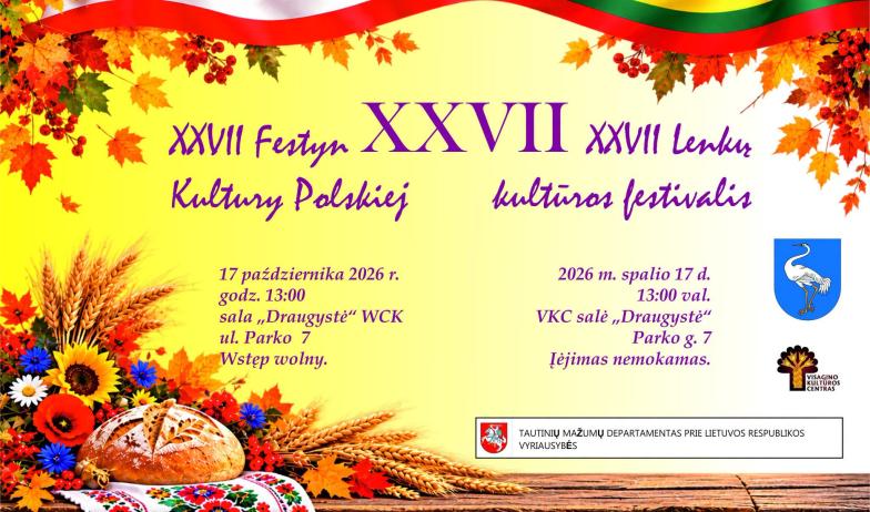 XXVII lenkų kultūros festivalis