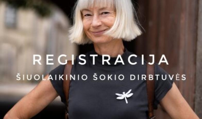 Šiuolaikinio šokio dirbtuvės su garsia Latvijos choreografe Olga Žitluchina