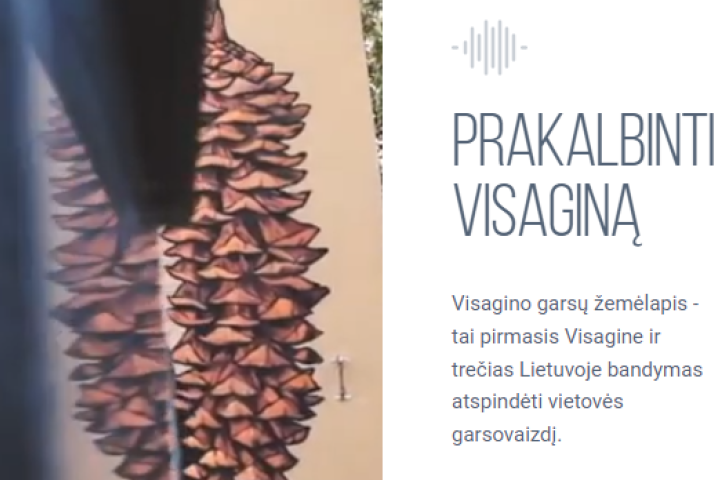 Prakalbink Visaginą